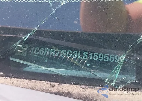 2020 Ram 1500 Classic Warlock 4X4 6'4 Box from USA, damaged, VIN 1C6RR7GG3LS159569